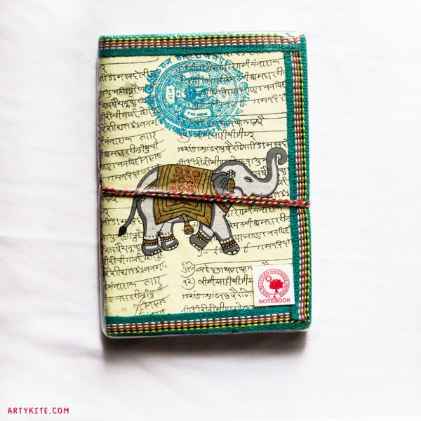 'Gajagamini' Handmade Paper Diary